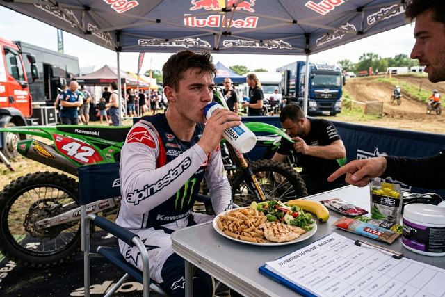 nutrition pilote motocross